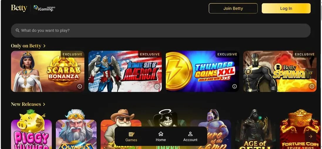 Découvrez les fonctionnalités en ligne passionnantes de Betty Casino