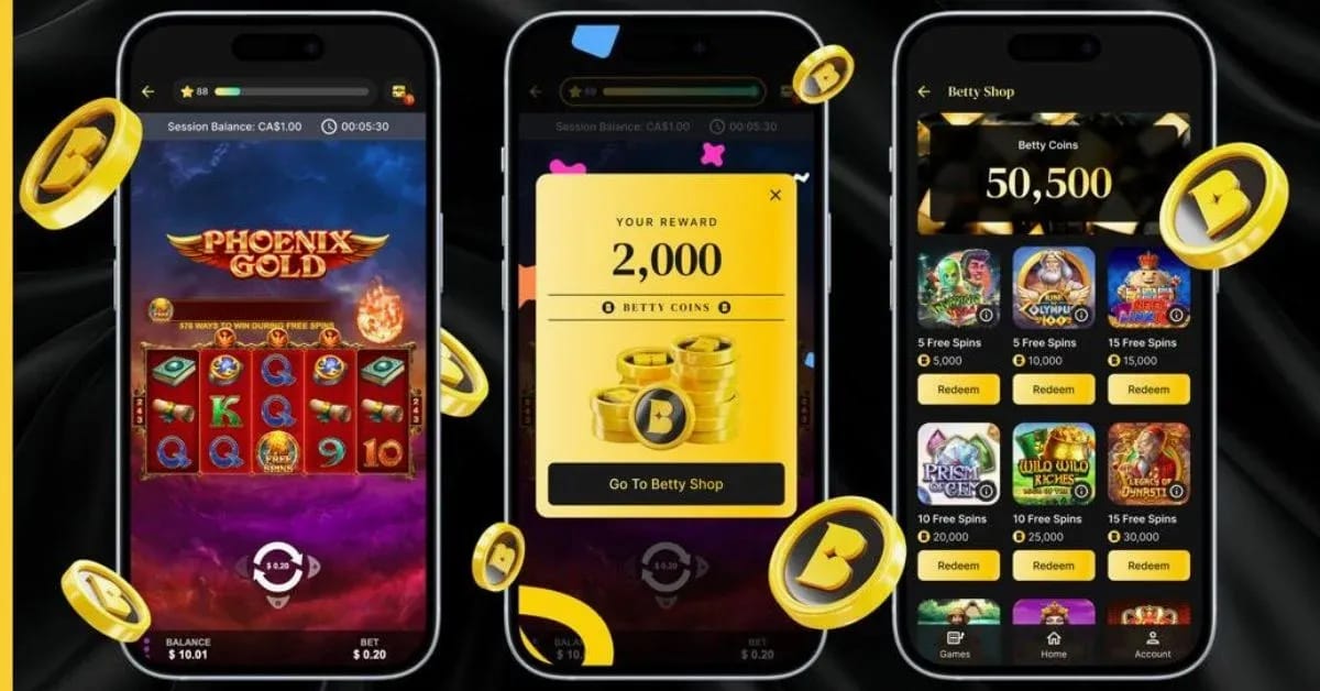 Le produit de jeu de casino passionnant de Betty Casino.
